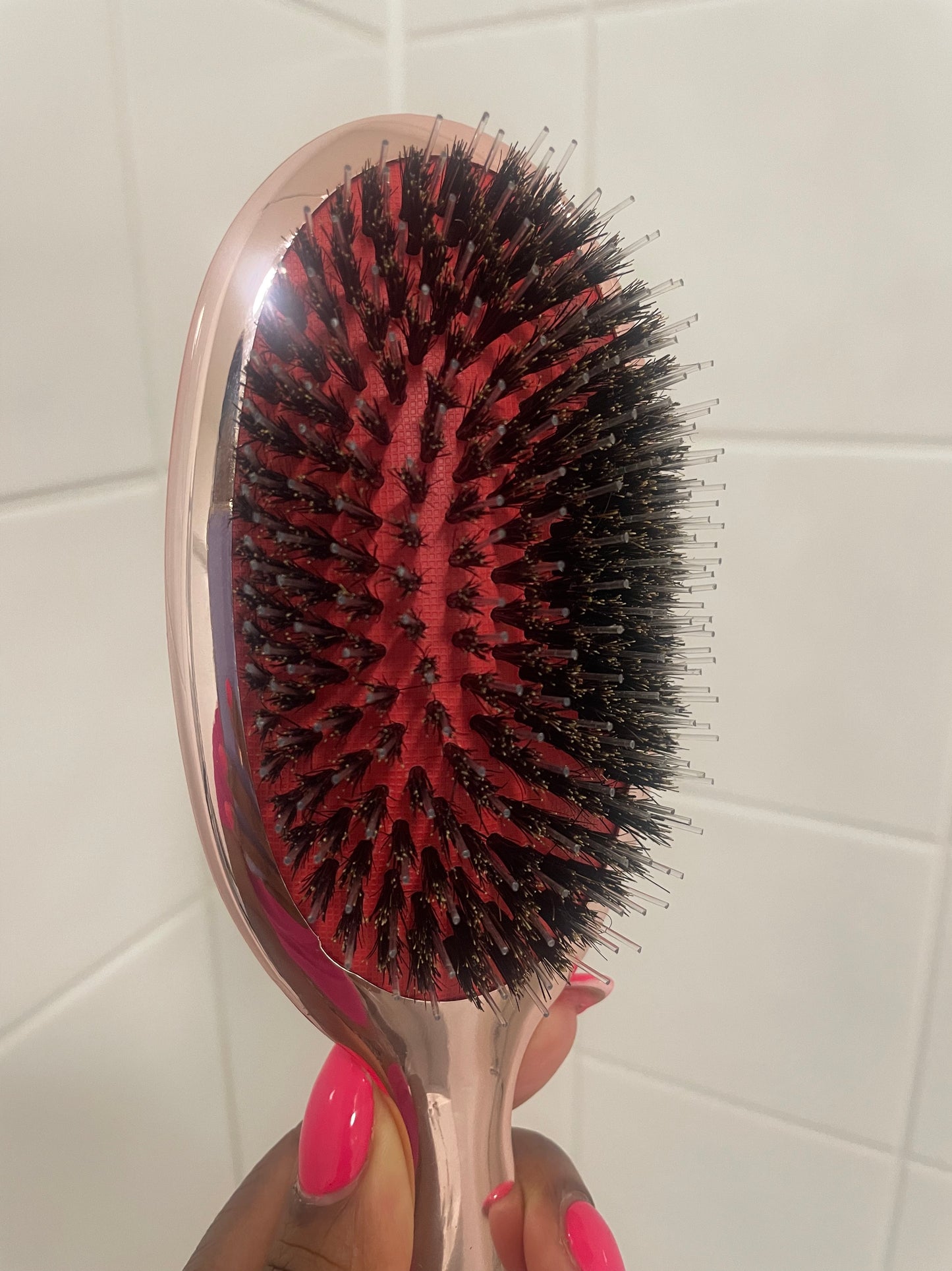Rose Gold Glamor Extensions/Wig Brush