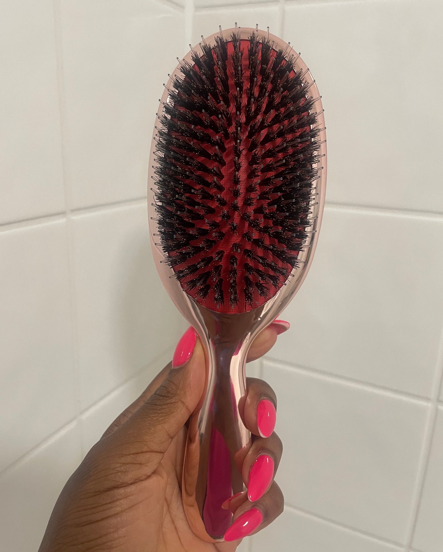 Rose Gold Glamor Extensions/Wig Brush